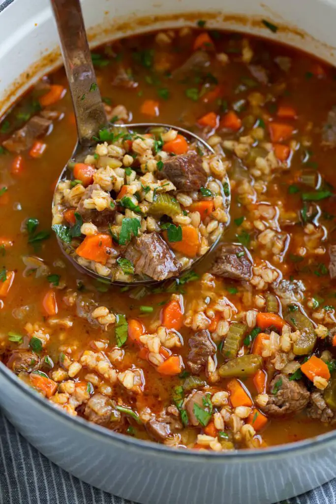 Beef And Barley Soup 11