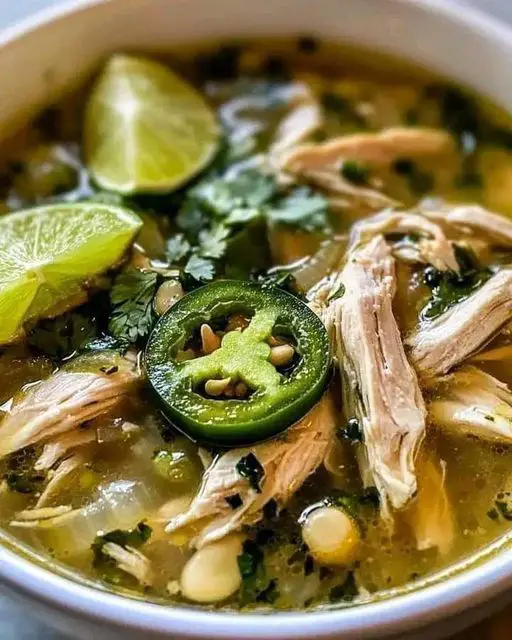 Jalapeño Lime Chicken Soup