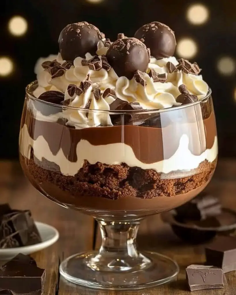 Baileys Chocolate Cheesecake Trifle