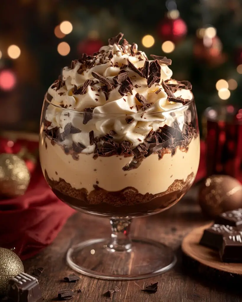 Baileys Chocolate Mousse Trifle