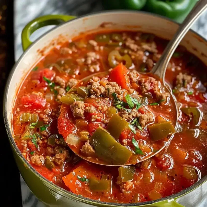 Best Stuffed Pepper Soup