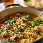 Big Pot Of Italian Wedding Soup