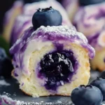 Blueberry Cheesecake Rolls