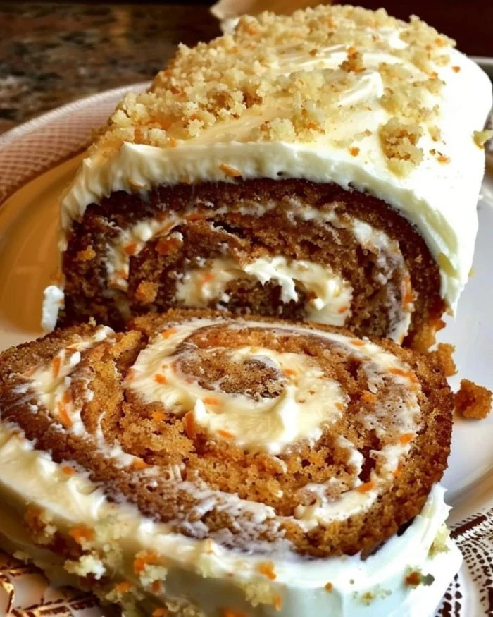 Carrot Cake Roll