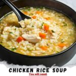 Chicken Rice Soup