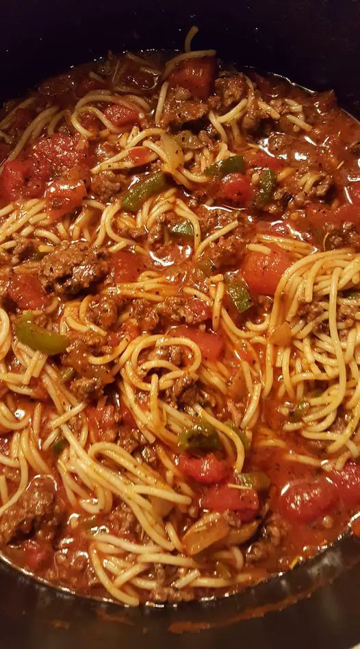 Classic Spaghetti Meat Sauce