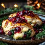 Cranberry & Spinach Stuffed Chicken Breasts With Brie