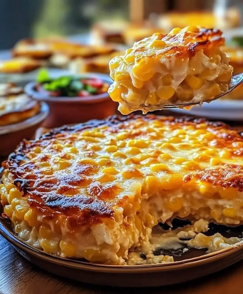 Cream Cheese Corn Casserole