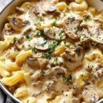 Creamy Beef And Mushroom Macaroni