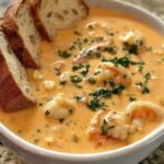 Creamy Crab And Shrimp Seafood Bisque