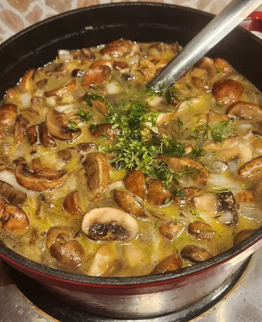 Creamy Mushroom Soup A Bowl Of Comfort