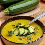 Creamy Zucchini And Sweet Potato Soup