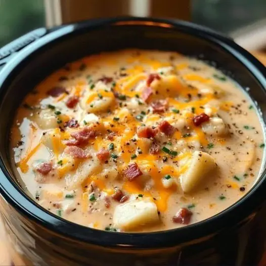 Crockpot Crack Potato Soup