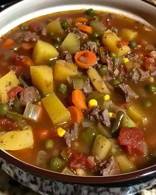 Easy Vegetable Beef Soup