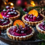 Golden Beet & Cranberry Pesto Tartlets With Almond Ricotta