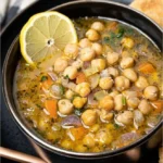 Greek Chickpea Soup With Lemon