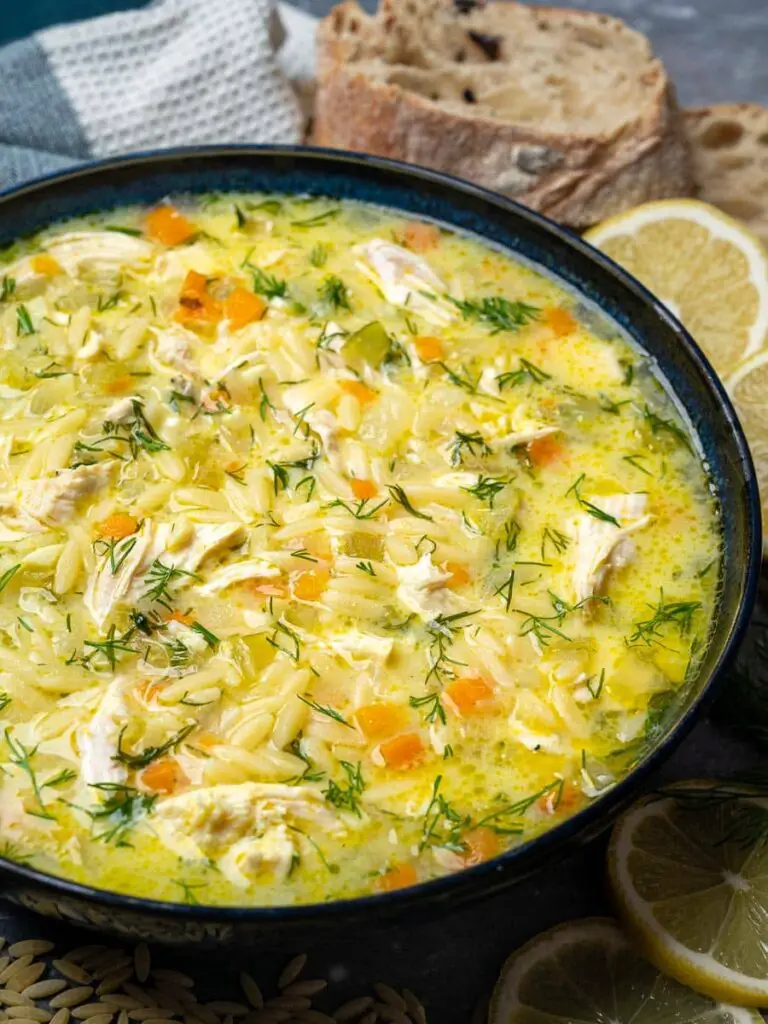 Greek Lemon Chicken Soup