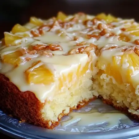 Hawaiian Pineapple Cake