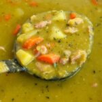 Hearty Split Pea Soup With Vegetables