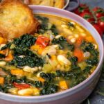 Hearty Tuscan White Bean Soup