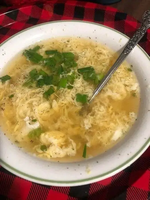 Homemade Egg Drop Soup