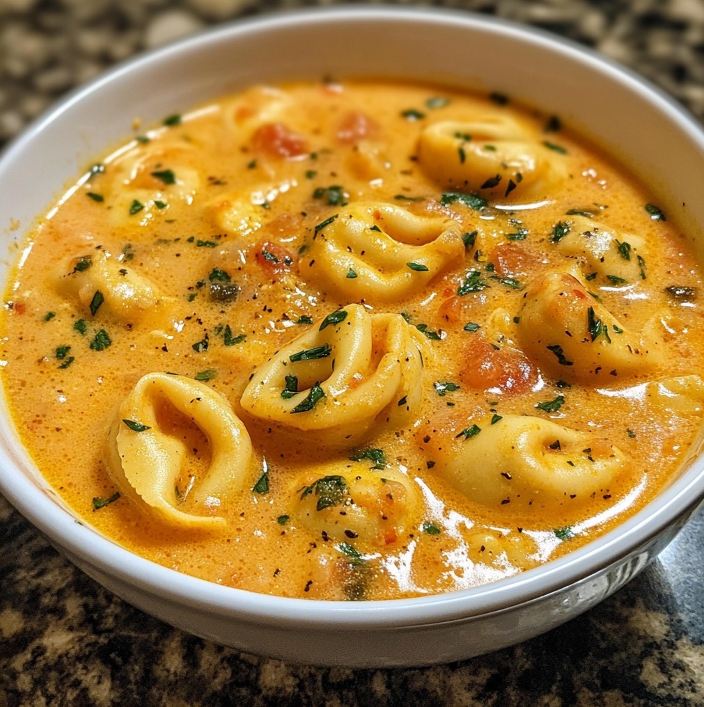 Instant Pot Creamy Tortellini Soup