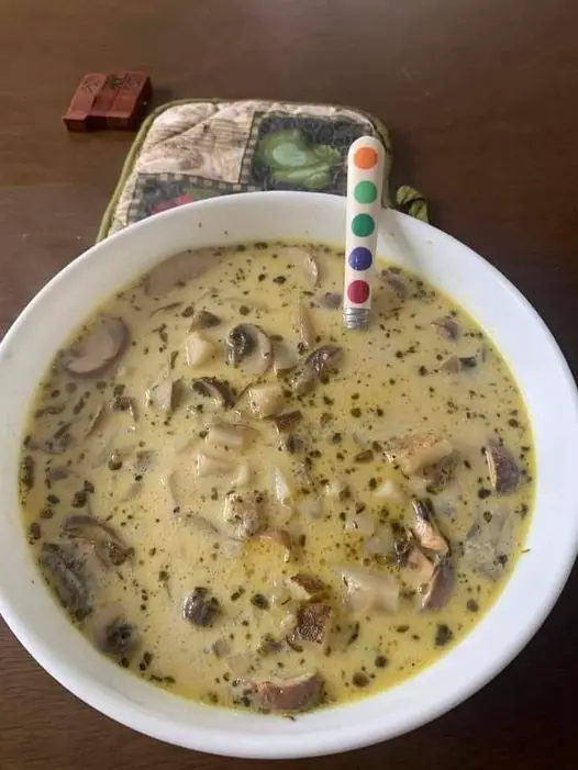 Mushroom And Potato Soup