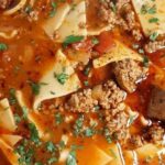 One Pot Lasagna Soup