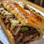 Philly Cheesesteak Stromboli