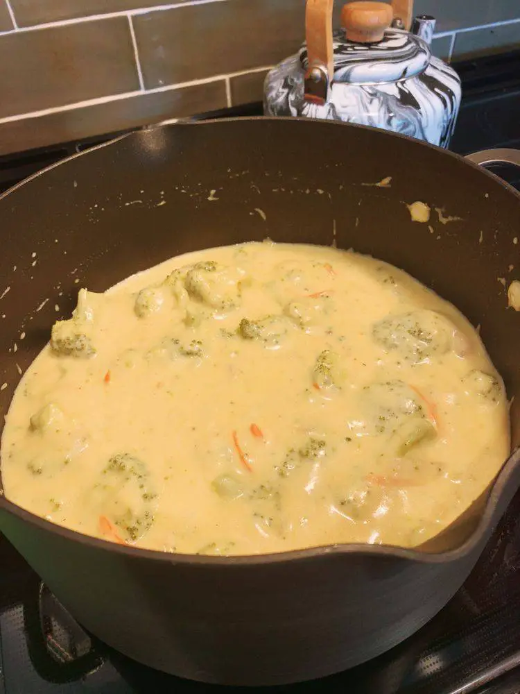 Panera Style Broccoli Cheddar Soup