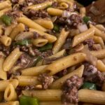 Philly Cheesesteak Pasta