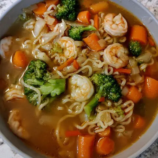 Shrimp Ramen Soup