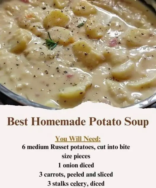 The Best Homemade Potato Soup Recipe