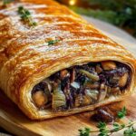 Vegetarian Mushroom & Cabbage Wellington