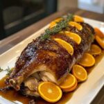 Zesty Roast Duck With Orange Glaze