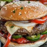 Jalapeno Pepper Jack Burgers