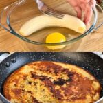 1 Minute Banana And Egg Pancake