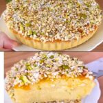 Almond Pistachio Cake With Triple Sec And Apricot Glaze