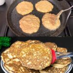 Apple Cinnamon Oatmeal Pancakes