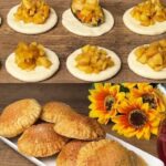 Apple Cinnamon Pastries With Orange Raspberry Tea