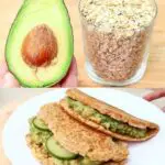 Avocado Oatmeal Pancake Sandwich