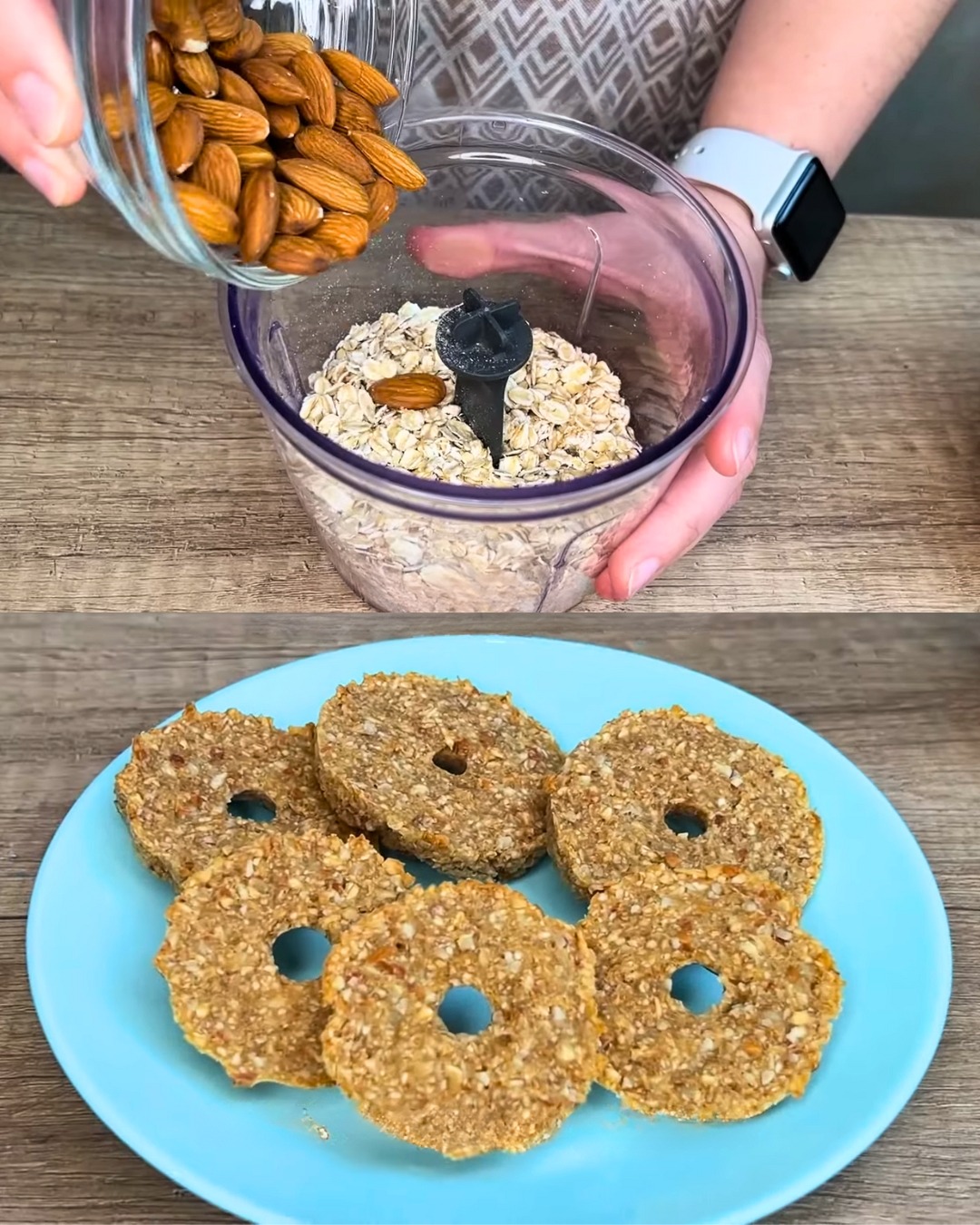 Baked Oatmeal Apple Circles