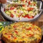 Baked Zucchini And Cottage Cheese Casserole