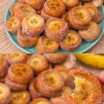 Banana Fritters With Cinnamon Sugar Coating