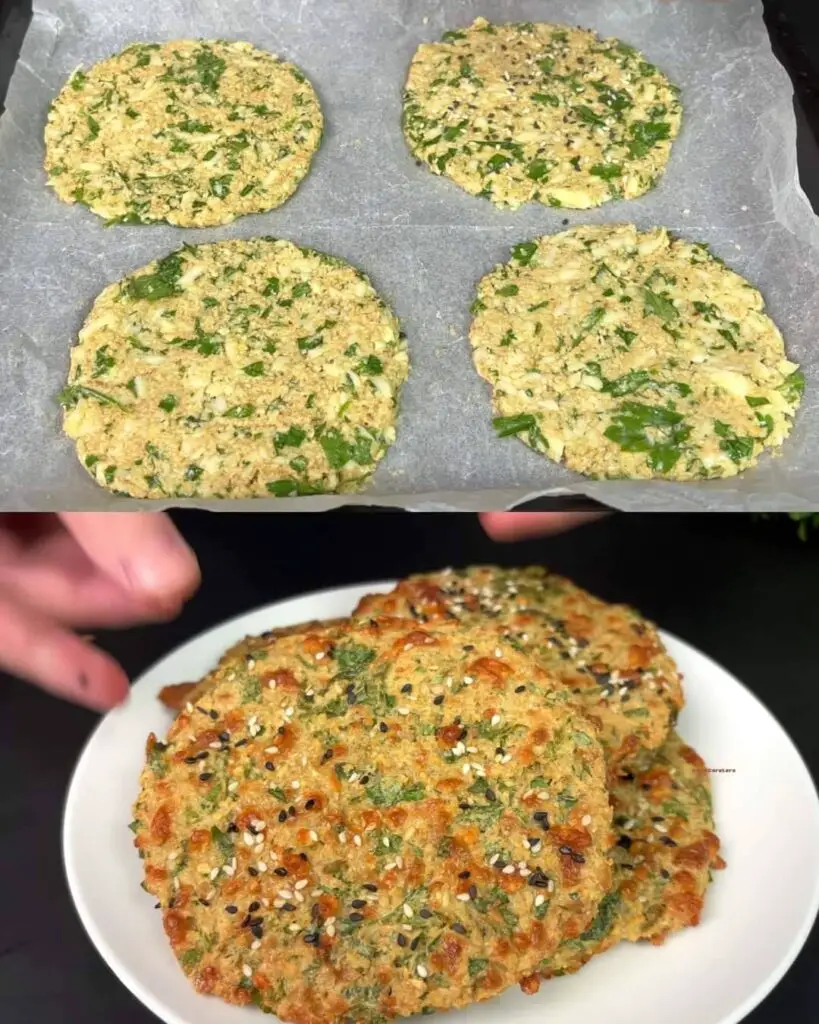 Cheesy Oatmeal Mozzarella Patties