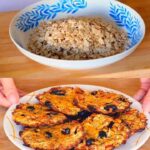 Chewy Oatmeal Cookies With Apples And Dried Fruits