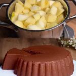 Chocolate Apple Puree Dessert