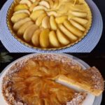 Classic German Apple Tart With Vanilla And Almond Flakes