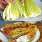 Crispy Zucchini Fingers With Garlic Dill Sauce