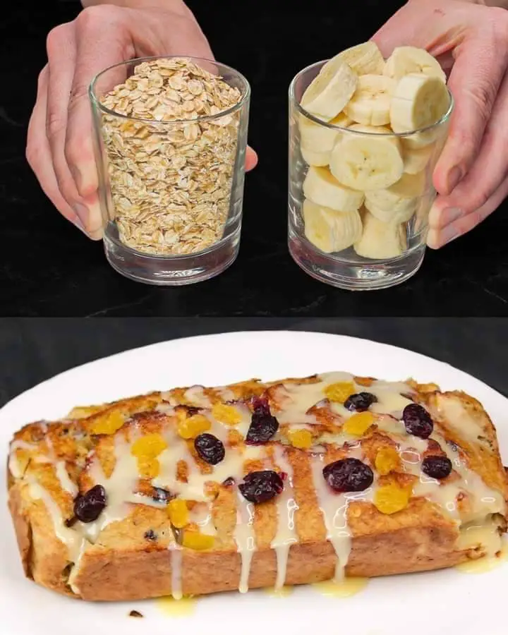 Delightful Banana Cranberry Oatmeal Bake